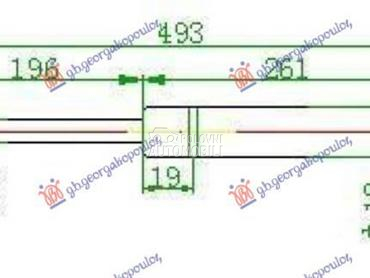AMORTIZER GEPEK VRATA -00 (492 za Škoda Octavia od 1997. do 2010. god.