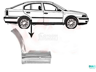 RUB (PREDNJI DEO SA POLOVINOM za Škoda Octavia od 1997. do 2010. god.