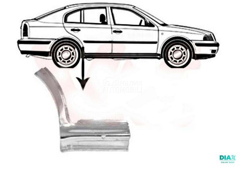 RUB (PREDNJI DEO SA POLOVINOM