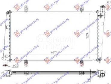 HLADNJAK MOTORA za Volvo S40 od 2000. do 2004. god.