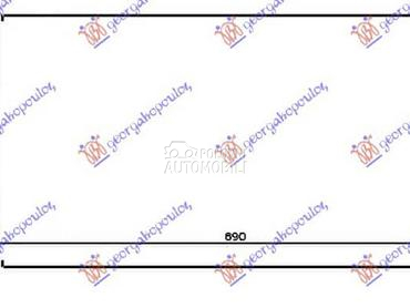 HLADNJAK KLIME... za Renault Megane od 2008. do 2014. god.