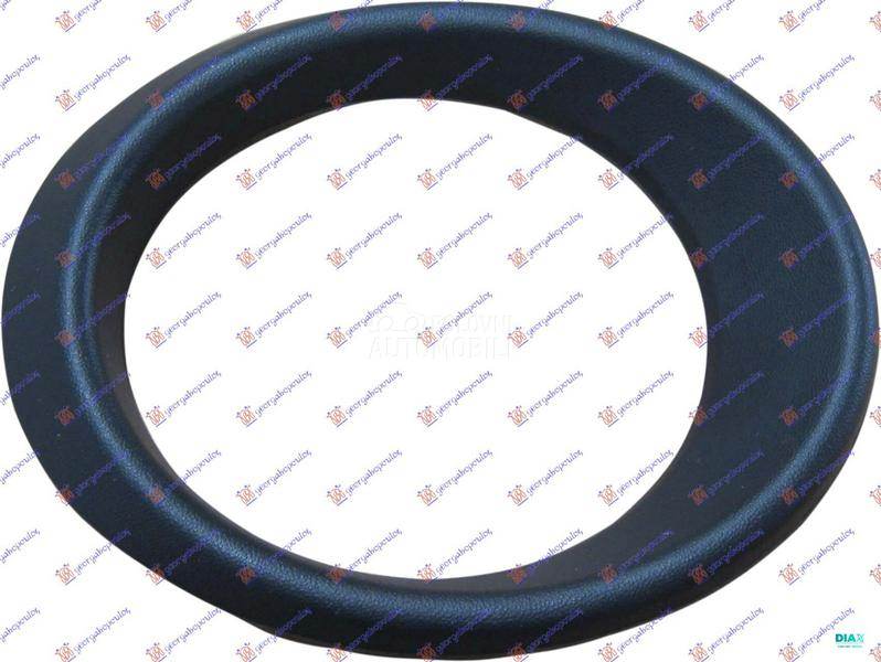 OKVIR MAGLENKE OKRUGLI CRNI (C