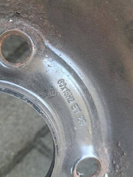 Čelične felne  15" 4 x 108