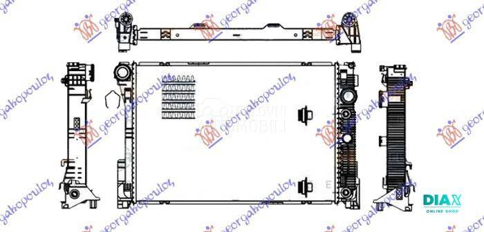 HLADNJAK MOTORA 3.0/3.5 BENZIN