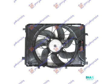 VENTILATOR KOMPLET (BENZIN/DIZ za Mercedes Benz C Klasa od 2011. do 2014. god.
