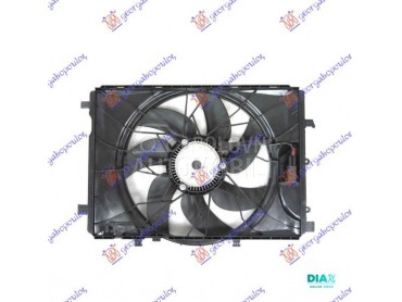 VENTILATOR KOMPLET (BENZIN/DIZ za Mercedes Benz B Klasa od 2011. do 2014. god.