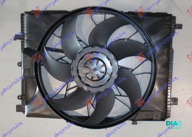 VENTILATOR KOMPLET (BENZIN/DIZ