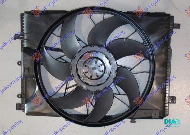 VENTILATOR KOMPLET (BENZIN/DIZ