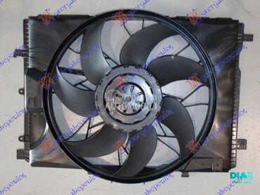 VENTILATOR KOMPLET (BENZIN/DIZ za Mercedes Benz C Klasa od 2011. do 2015. god.