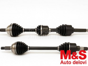 Poluosovine za Renault Clio od 2019. do 2025. god.