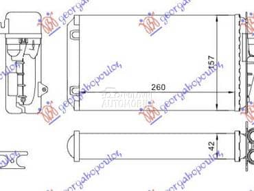 GREJAC KABINE za Fiat Marea od 1996. do 2007. god.