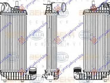 HLADNJAK INTERKULERA 1.6... za Ford Transit Connect od 2019. do 2022. god.