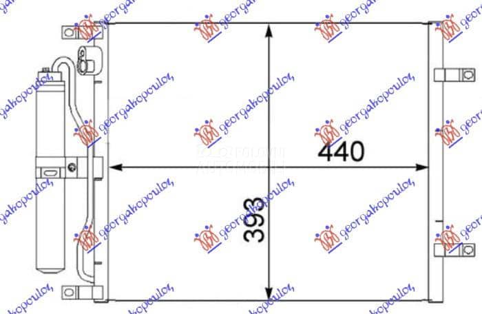 HLADNJAK KLIME 1.5 dCi...
