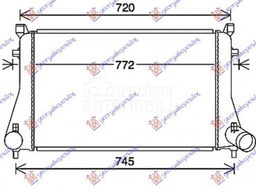 HLADNJAK INTERKULERA... za Audi Q3 za 2019. god.