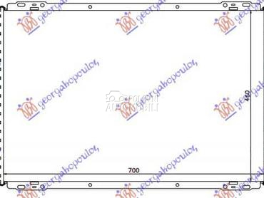 HLADNJAK MOTORA 3.0 i 24V... za Ford Maverick od 2000. do 2008. god.