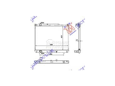HLADNJAK MOTORA 2.0 HDi za Suzuki Vitara od 1999. do 2005. god.