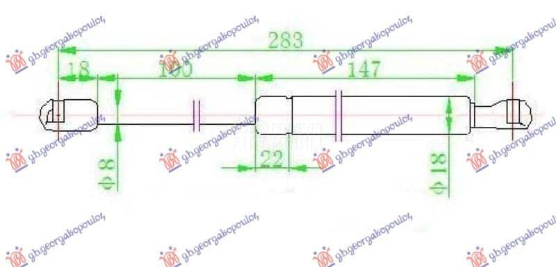 AMORTIZER HAUBE 720 njutna