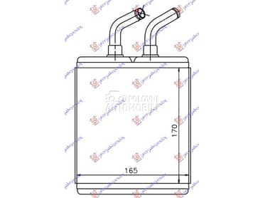 GREJAC KABINE za Kia Rio od 1999. do 2002. god.