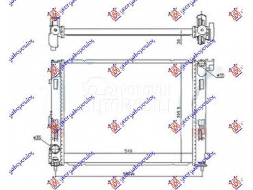 HLADNJAK MOTORA 1.0i 1.3... za Renault Clio od 2019. do 2023. god.