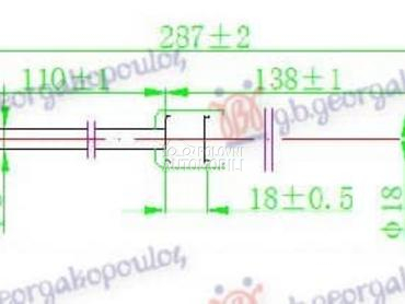 AMORTIZER HAUBE 520 njutna za Audi A8 od 2013. do 2017. god.