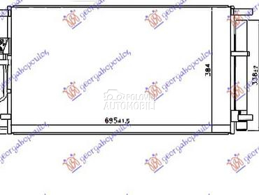 HLADNJAK KLIME 2.0 MPI... za Hyundai Tucson od 2015. do 2018. god.