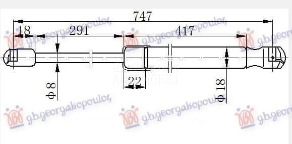 AMORTIZER HAUBE 200 njutna