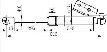 AMORTIZER GEPEK VRATA 5...