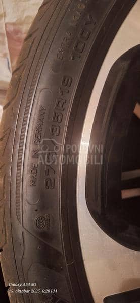 ALU FELNE i gume 19 Mercedes