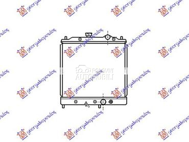 HLADNJAK MOTORA 1.3/1.5CC (/-) za Mitsubishi Lancer od 1989. do 1992. god.