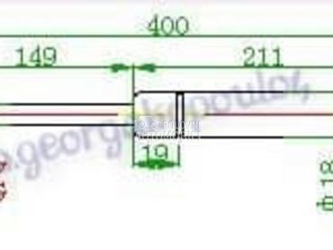AMORTIZER HAUBE 300 njutna za Alfa Romeo 156 od 2003. do 2005. god.