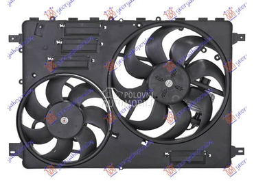 VENTILATOR KOMPLET za Volvo S80 od 2006. do 2013. god.