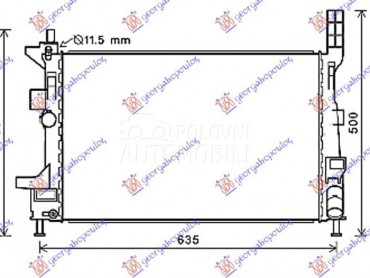 HLADNJAK MOTORA 1.5 TDCi... za Ford Kuga od 2020. do 2024. god.