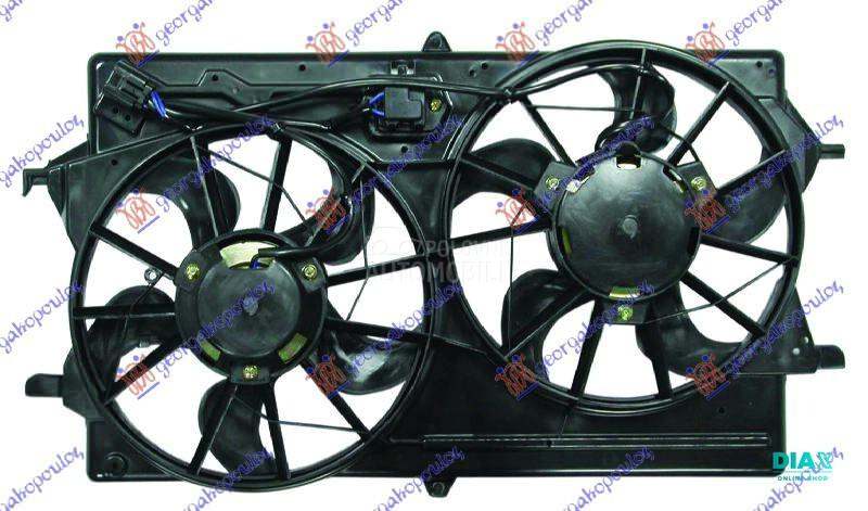 VENTILATOR (DUPLI) KOMPLET (BE