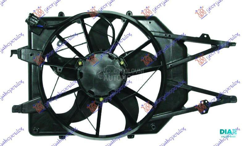VENTILATOR KOMPLET (BENZIN) (-