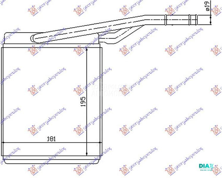 GREJAC KABINE (195x180x32)