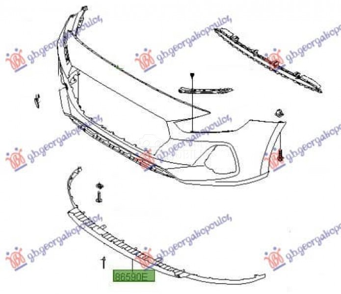 SPOJLER PREDNJEG BRANIKA