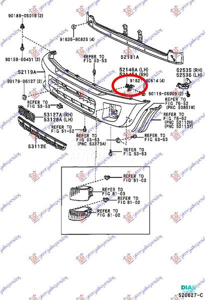 NOSAC PREDNJEG BRANIKA -2003
