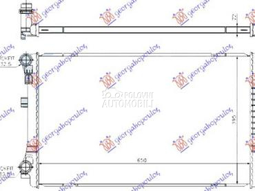 HLADNJAK MOTORA 1.0... za Audi TT od 2014. do 2018. god.