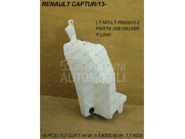 POSUDA ZA TECNOST BRISACA za Renault Captur od 2013. do 2017. god.