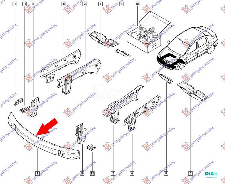 SINA PREDNJEG BRANIKA/DONJI VE