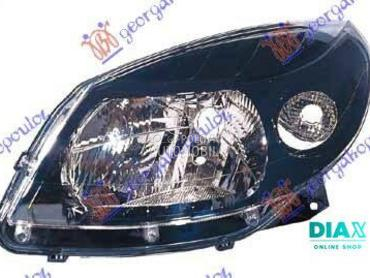 FAR ELEKTRICNI CRNI (DEPO) za Dacia Sandero od 2008. do 2012. god.