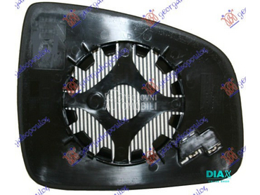 STAKLO RETROVIZORA SA GREJACEM za Dacia Sandero od 2008. do 2012. god.
