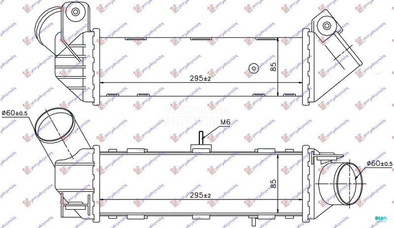 HLADNJAK INTERKULERA 1.8T BENZ