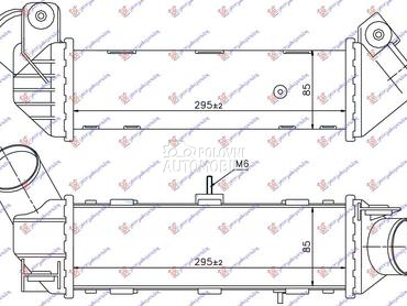 HLADNJAK INTERKULERA 1.8T BENZ za Volkswagen Polo od 1995. do 2002. god.