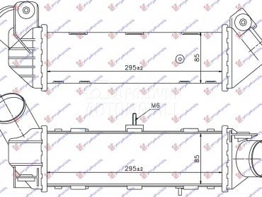 HLADNJAK INTERKULERA 1.8T BENZ za Volkswagen Caddy od 1996. do 2004. god.