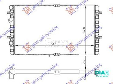 HLADNJAK MOTORA ZA SVE MODELE za Seat Ibiza od 1999. do 2002. god.