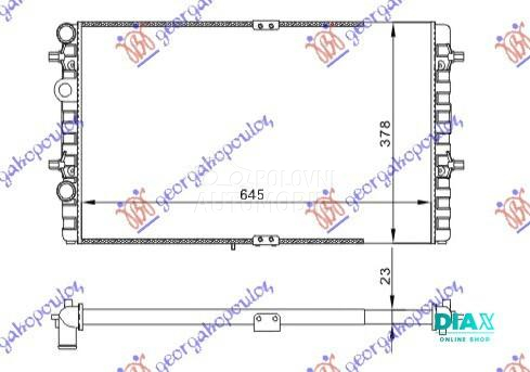 HLADNJAK MOTORA ZA SVE MODELE