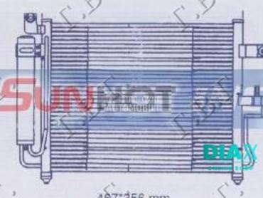 HLADNJAK KLIME BENZIN (420x365 za Hyundai Accent od 1999. do 2002. god.