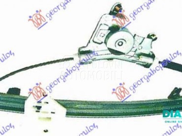 PODIZAC ZADNJEG PROZORA ELEKTR za Hyundai Accent od 1999. do 2002. god.