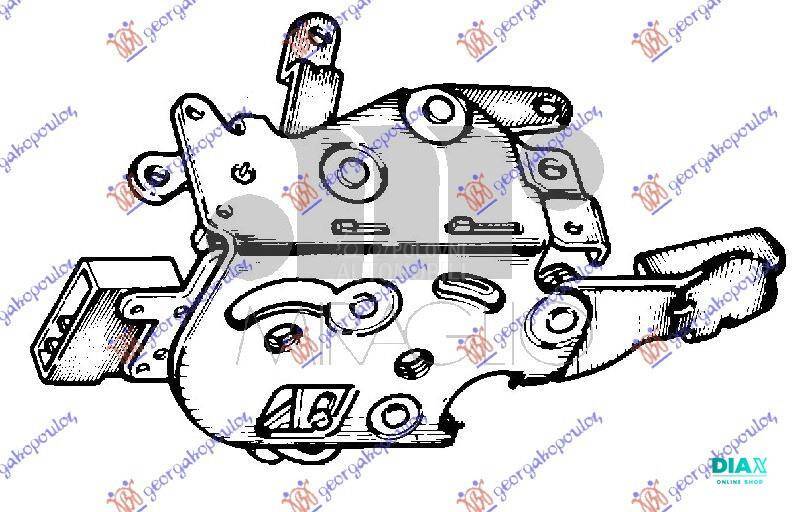 BRAVA PREDNJIH VRATA (CENTRALN